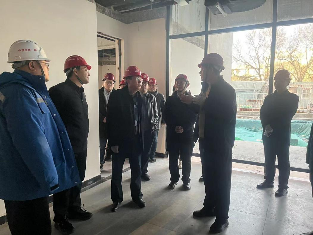 图2 评估督导组主要负责同志现场调度